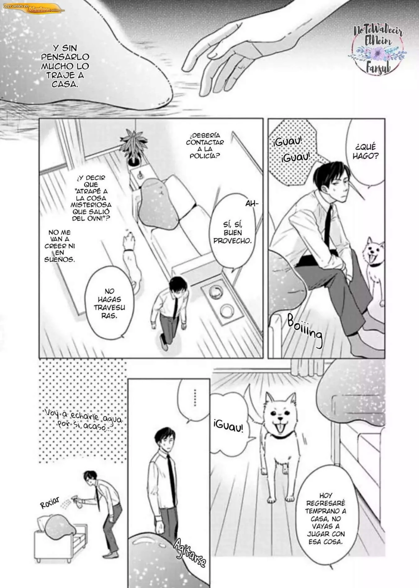 Nurunuru Uchuujin to no Kaikou Capítulo 01 - página 4
