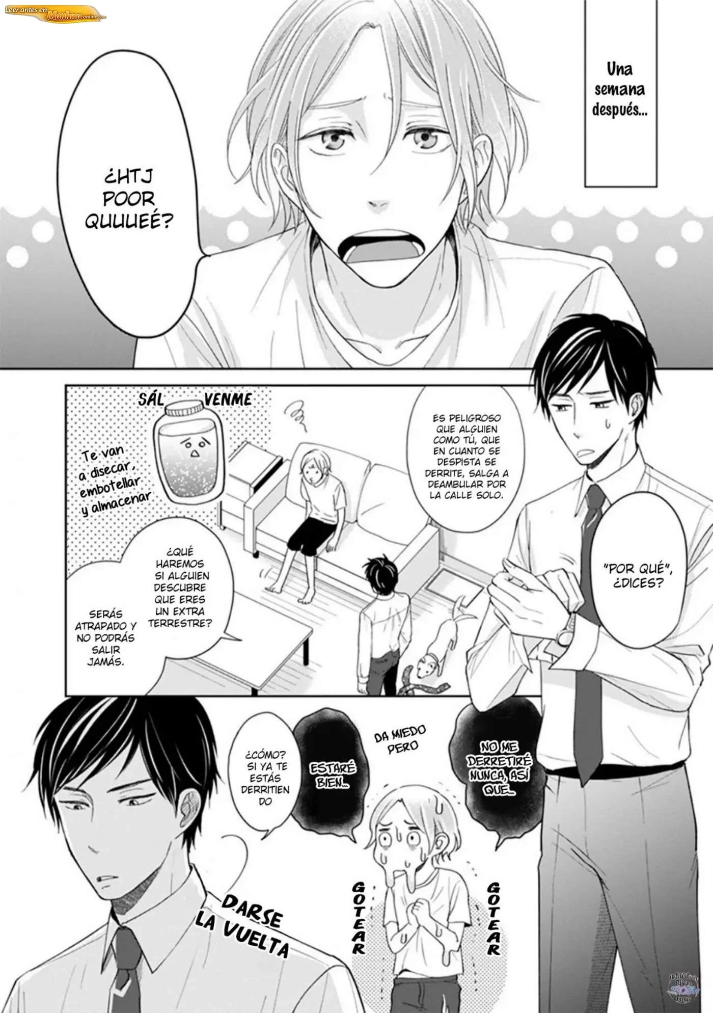 Nurunuru Uchuujin to no Kaikou Capítulo 02 - página 5