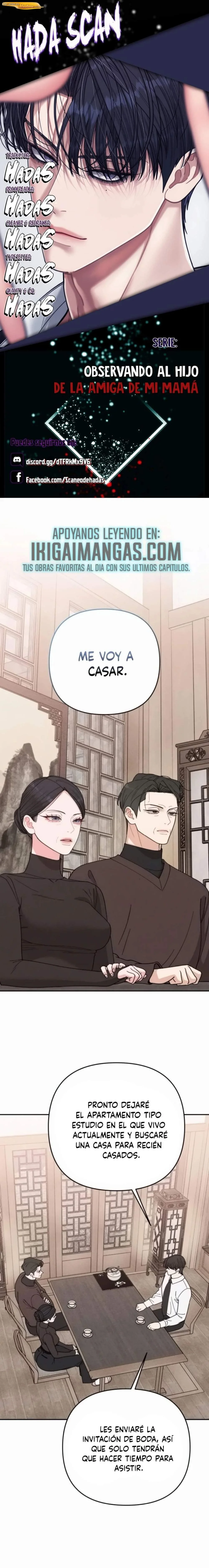 Observando al hijo de la amiga de mamá Capítulo 56 - página 1