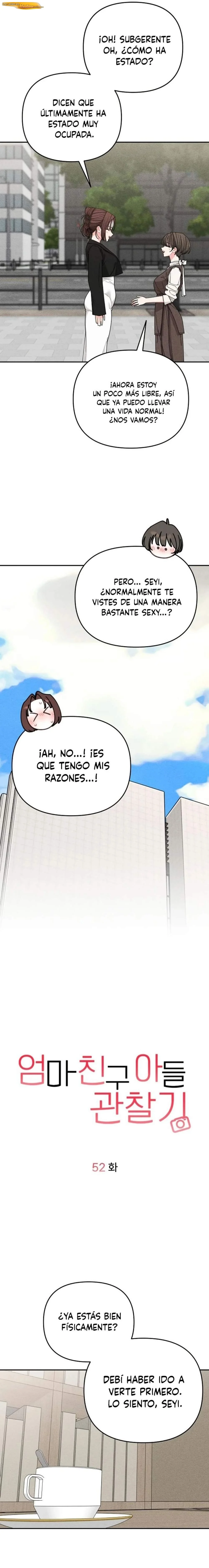 Observando al hijo de la amiga de mamá Capítulo 52 - página 3