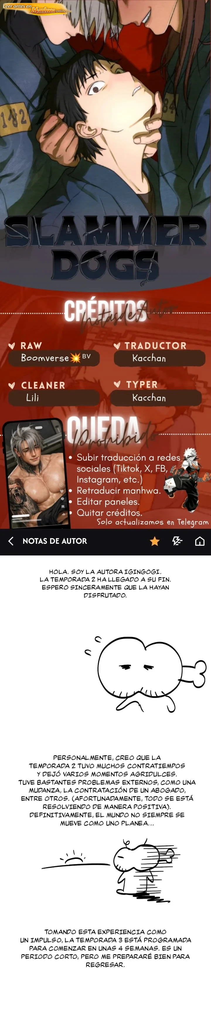Perros de prisión Capítulo 98.5 - página 1