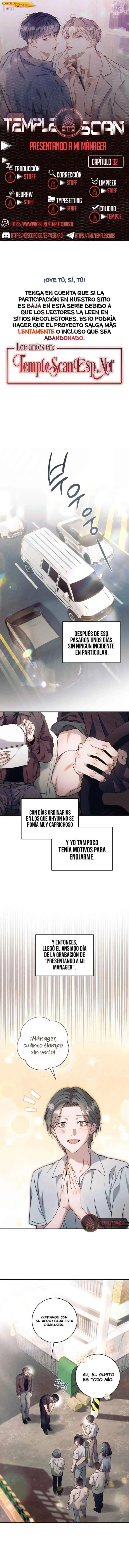 Presentando a mi Mánager Capítulo 32 - página 1