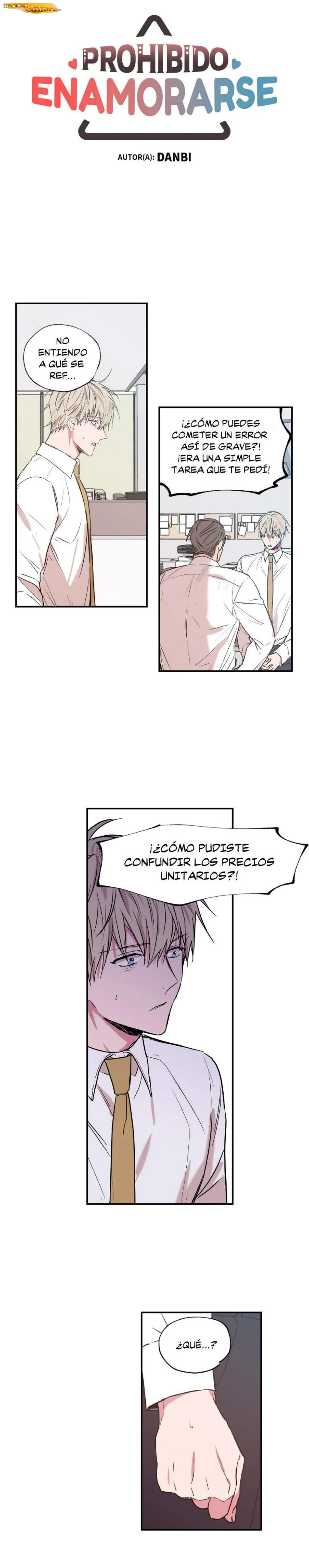 Prohibido Enamorarse Capítulo 20 - página 1