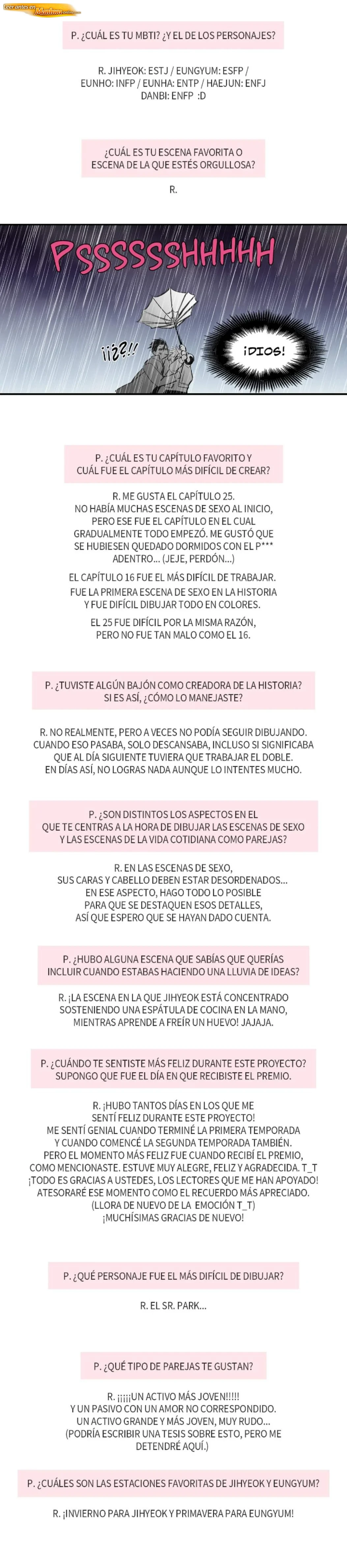 Prohibido Enamorarse Capítulo 64.5 Notas - página 4
