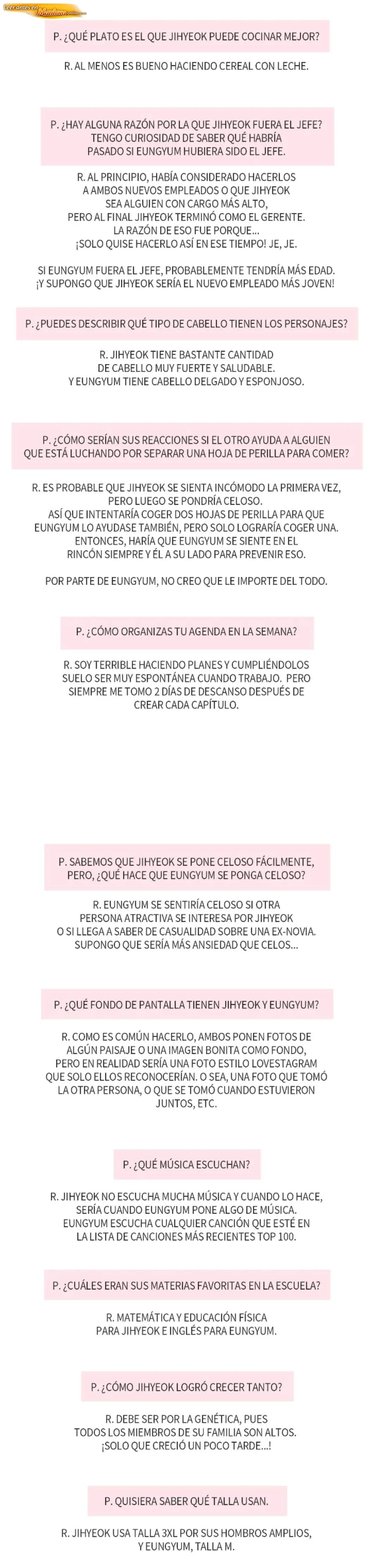 Prohibido Enamorarse Capítulo 64.5 Notas - página 6