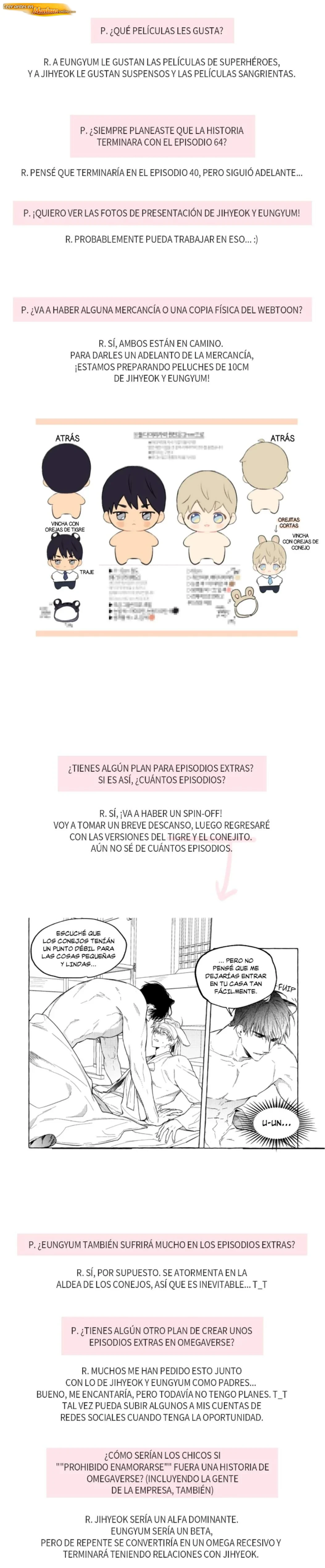 Prohibido Enamorarse Capítulo 64.5 Notas - página 11