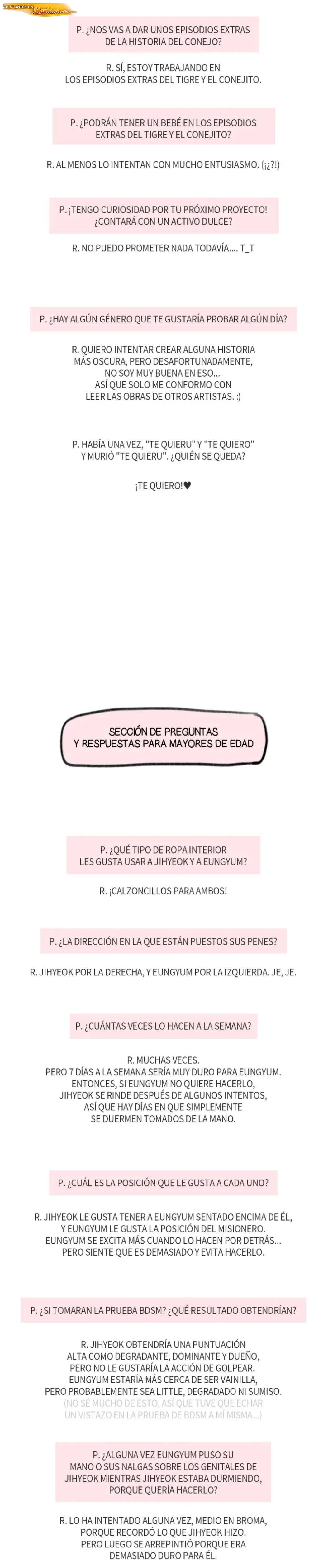 Prohibido Enamorarse Capítulo 64.5 Notas - página 12