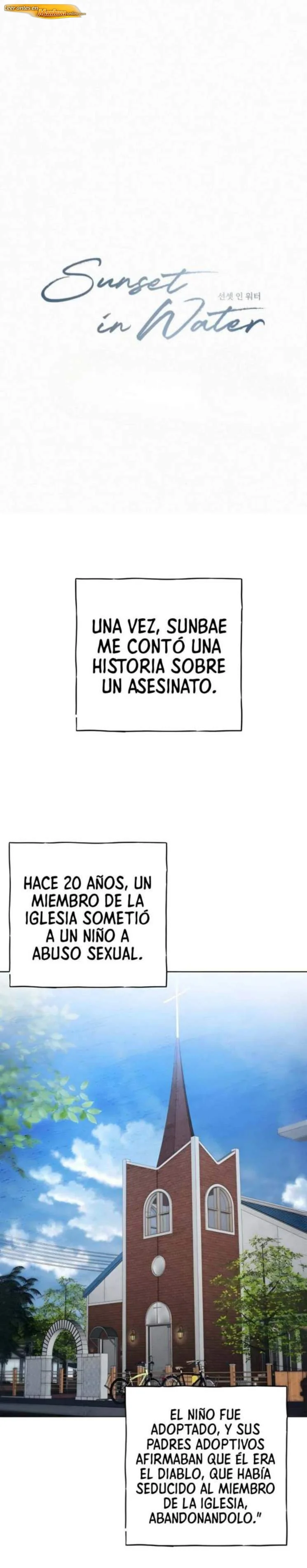 Puesta de sol en el agua Capítulo 28 - página 12