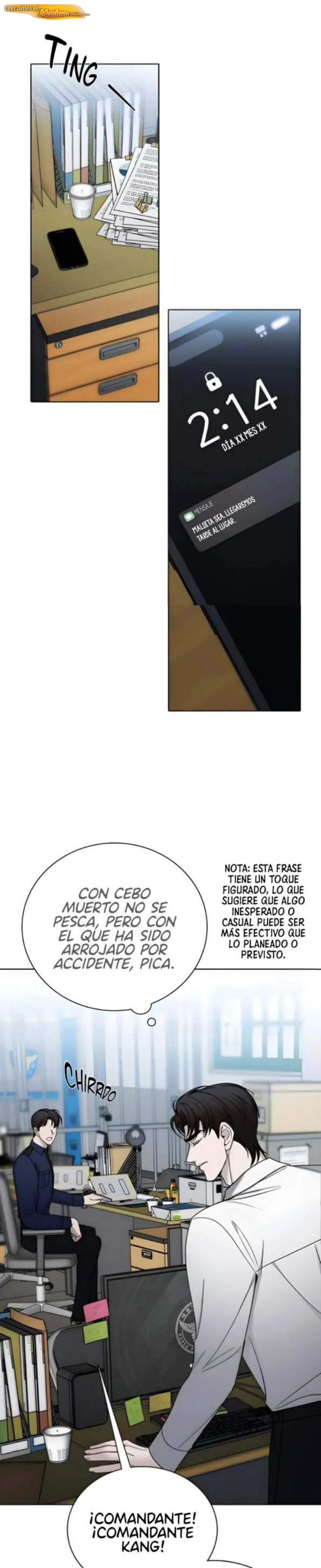Puesta de sol en el agua Capítulo 28 - página 19