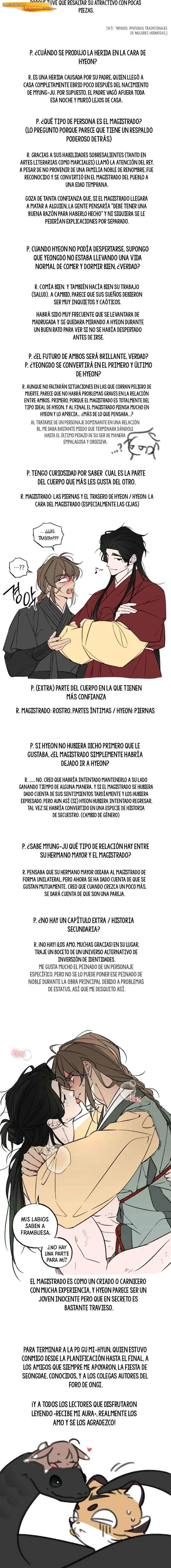 Recibe mi aura Capítulo 20.5 Notas - página 2