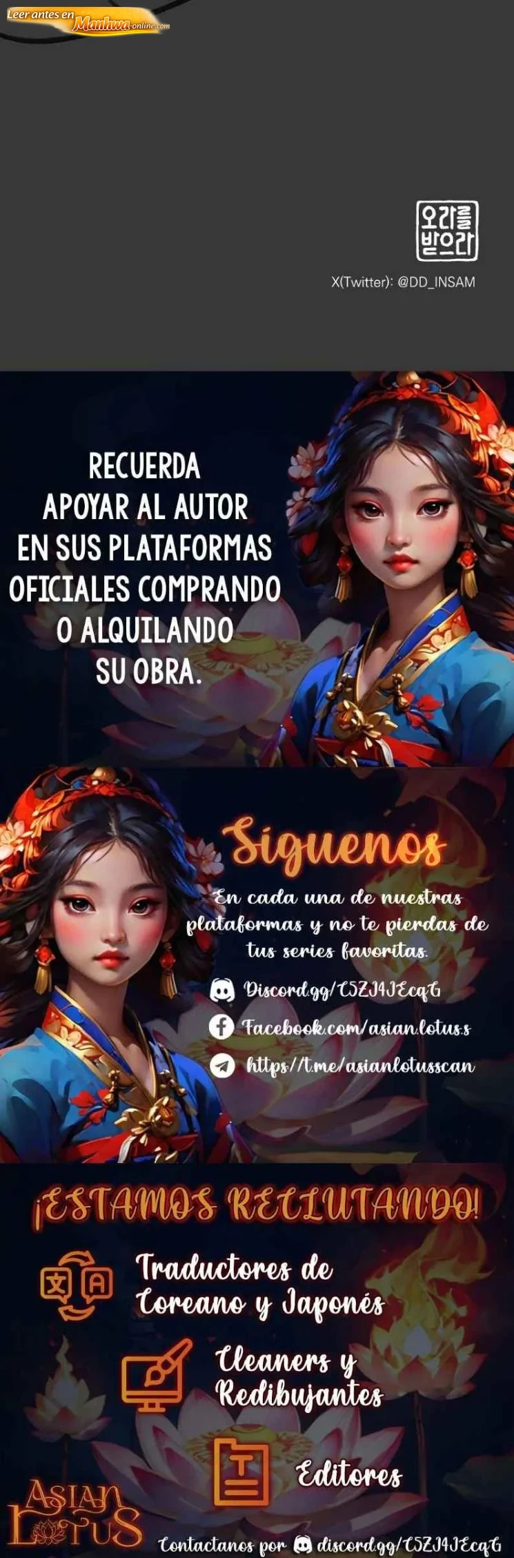 Recibe mi aura Capítulo 20.5 Notas - página 3