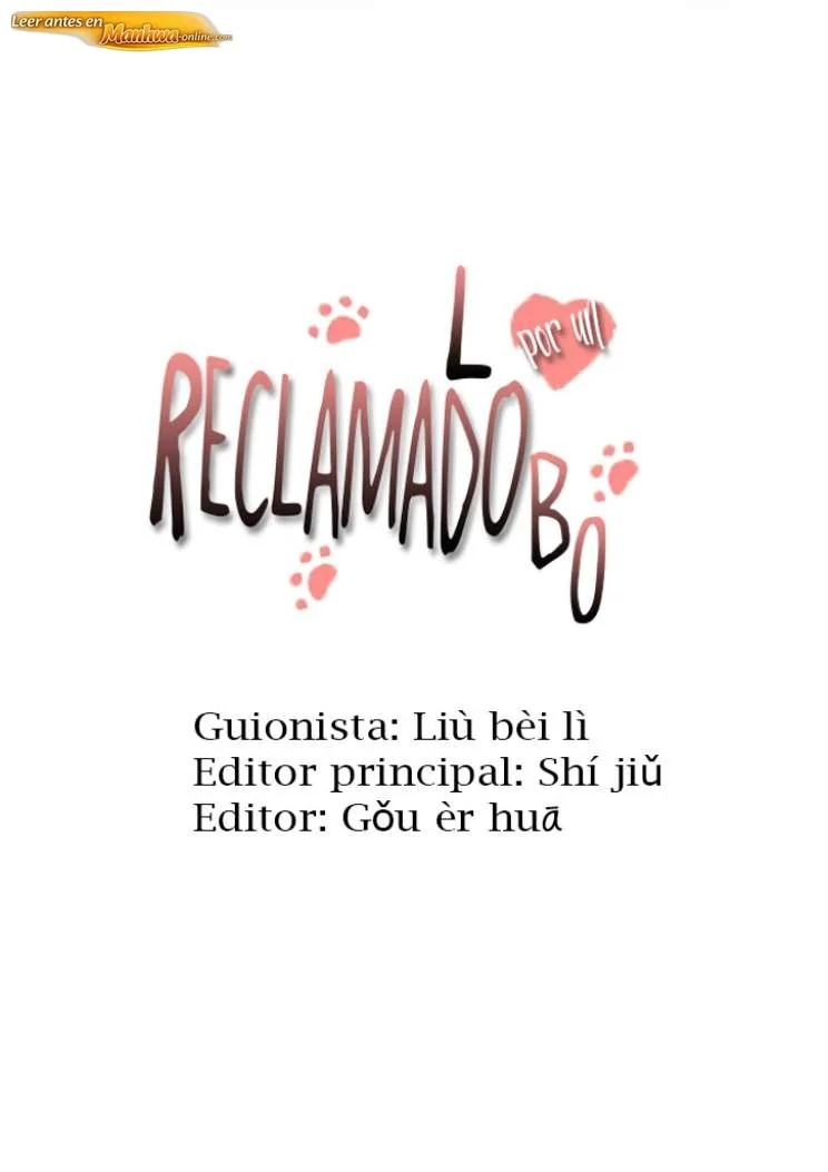 Reclamado por un lobo Capítulo 62 - página 1