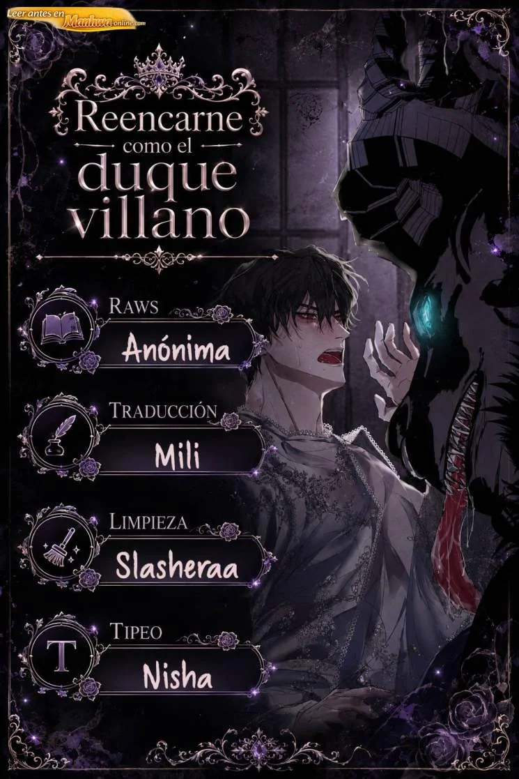 Reencarné Como El Duque Villano Capítulo 18 - página 1