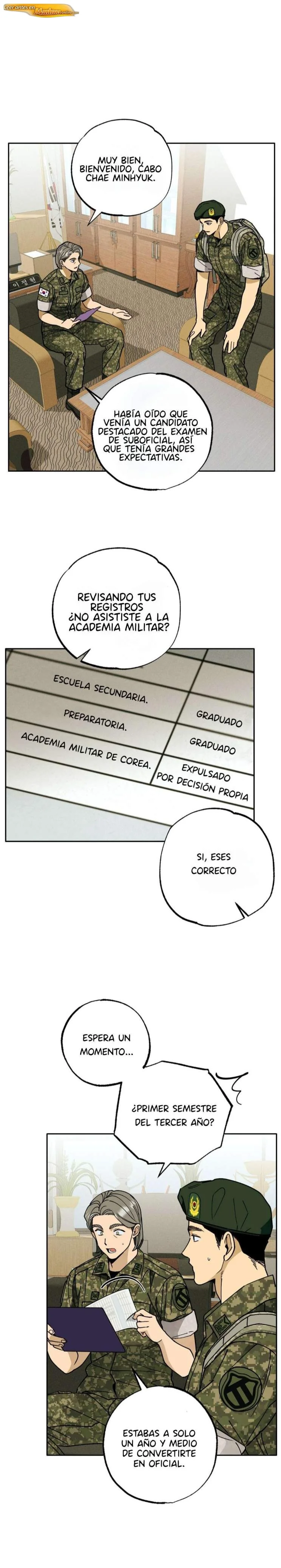 Sargento, ¿podría recoger el jabón? Capítulo 01 - página 9