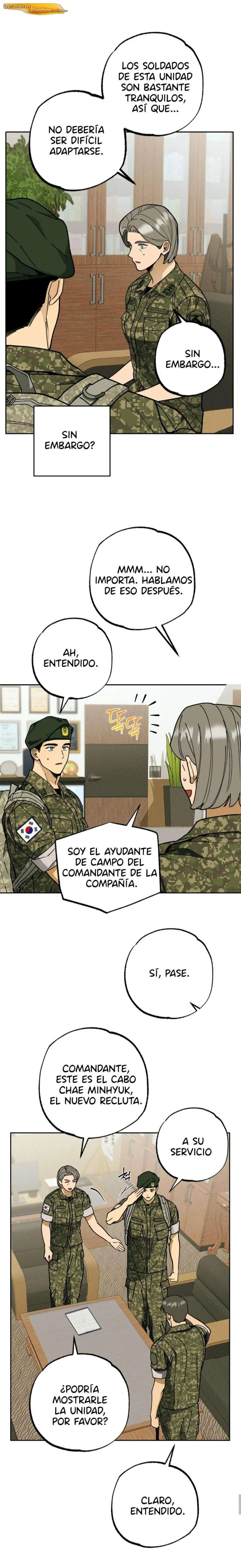 Sargento, ¿podría recoger el jabón? Capítulo 01 - página 13