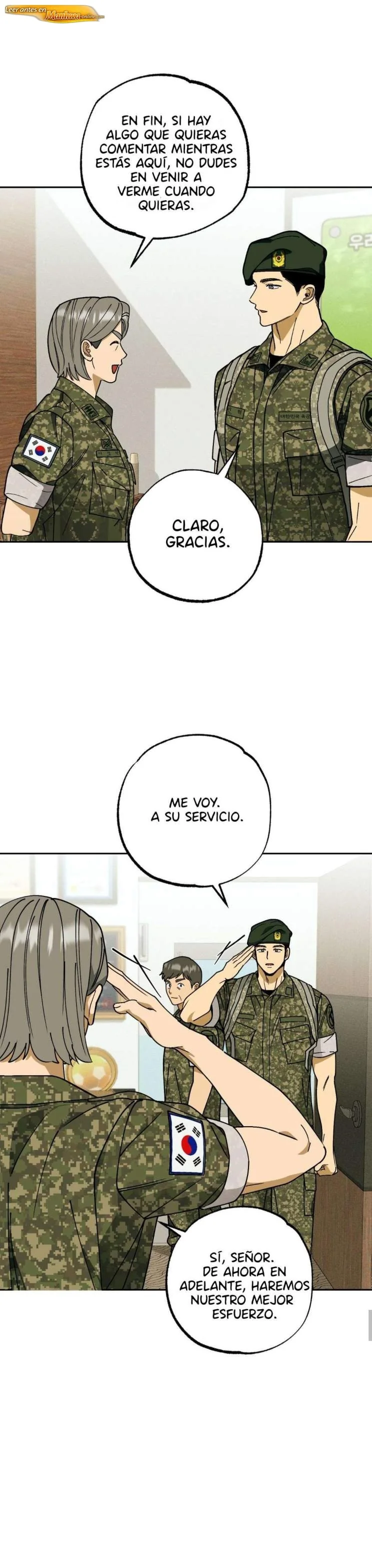 Sargento, ¿podría recoger el jabón? Capítulo 01 - página 14