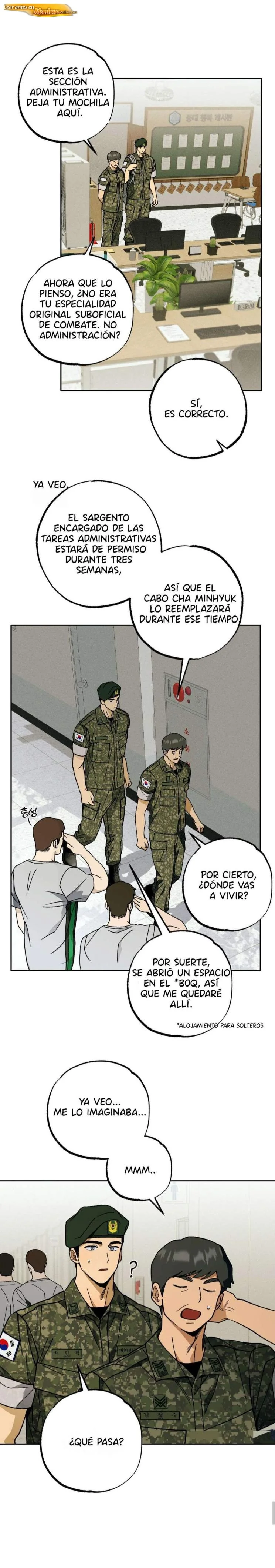 Sargento, ¿podría recoger el jabón? Capítulo 01 - página 16