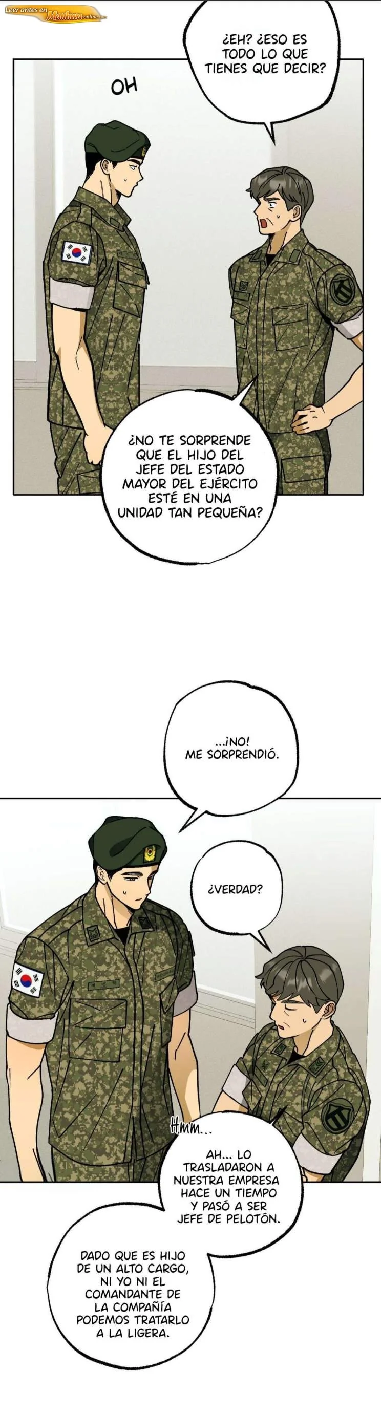 Sargento, ¿podría recoger el jabón? Capítulo 01 - página 18