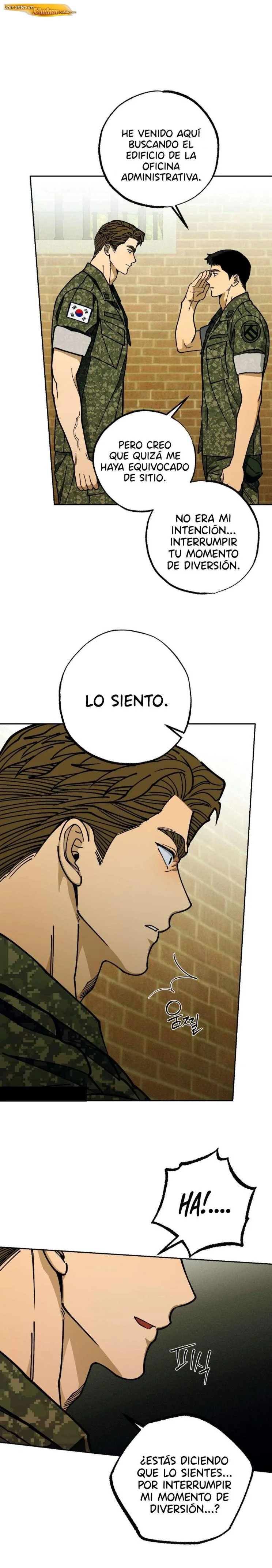 Sargento, ¿podría recoger el jabón? Capítulo 01 - página 27