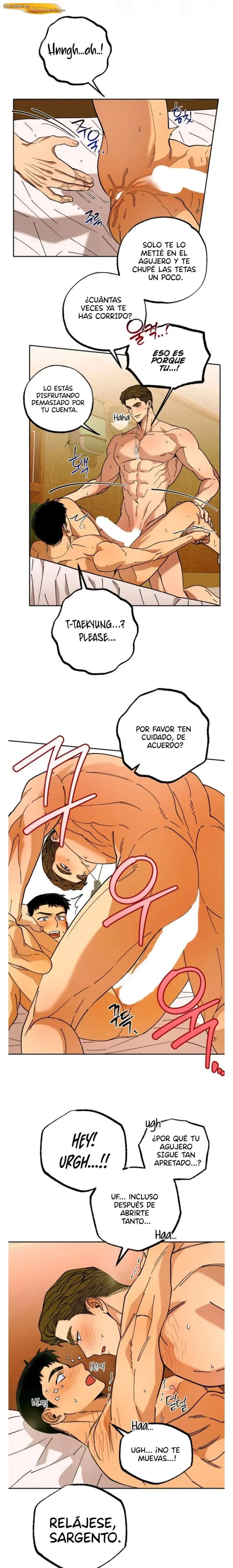 Sargento, ¿podría recoger el jabón? Capítulo 04 - página 16