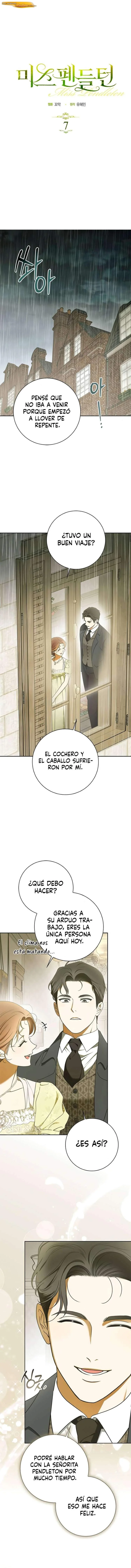 Señorita Pendleton manhwa Capítulo 07 - página 1