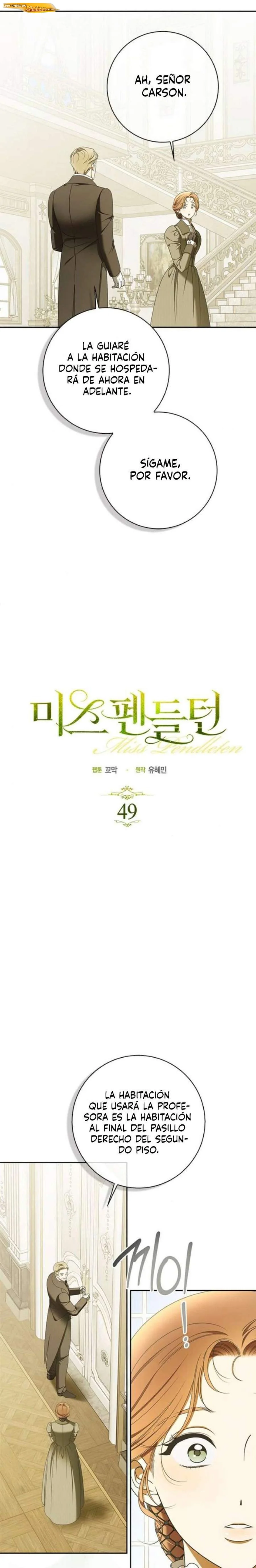 Señorita Pendleton manhwa Capítulo 49 - página 7