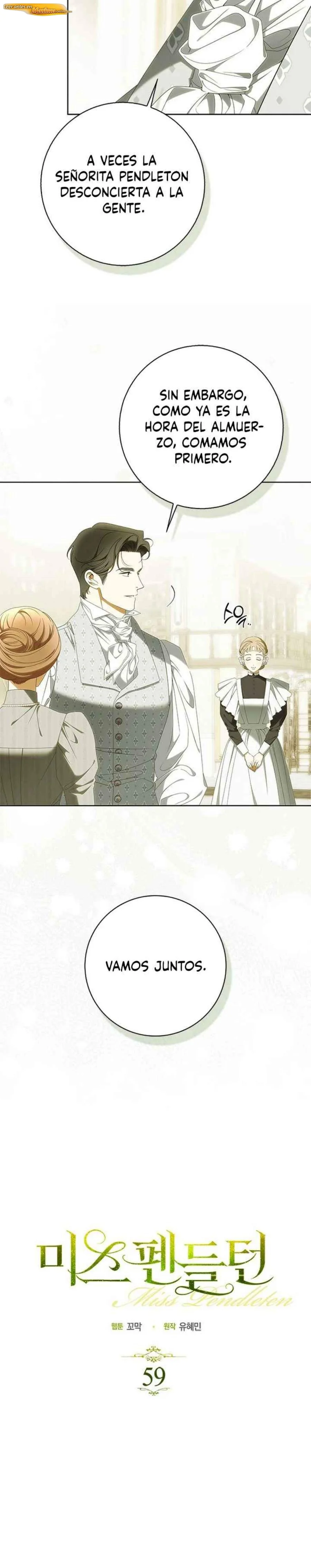 Señorita Pendleton manhwa Capítulo 59 - página 2