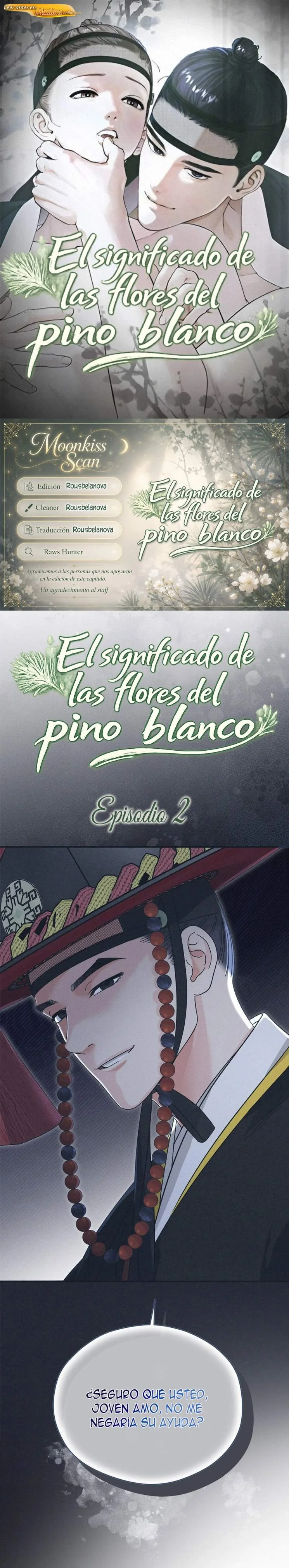 Significado de las flores de Pino blanco Capítulo 02 - página 1