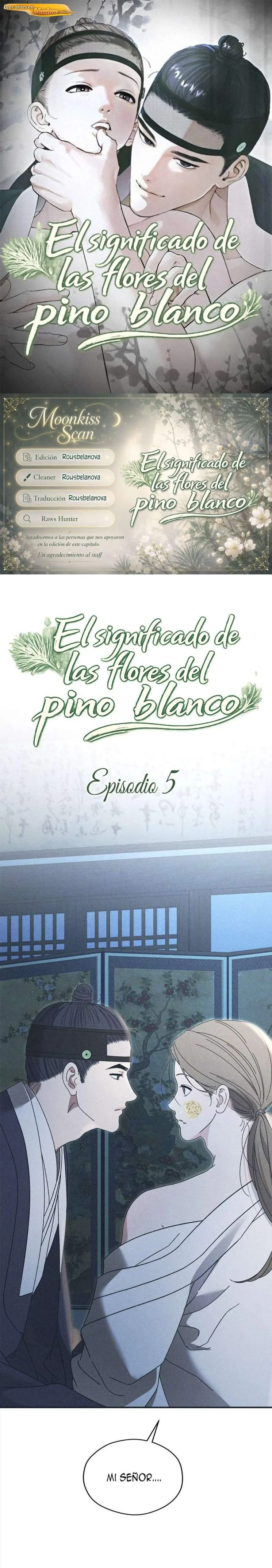 Significado de las flores de Pino blanco Capítulo 05 - página 1