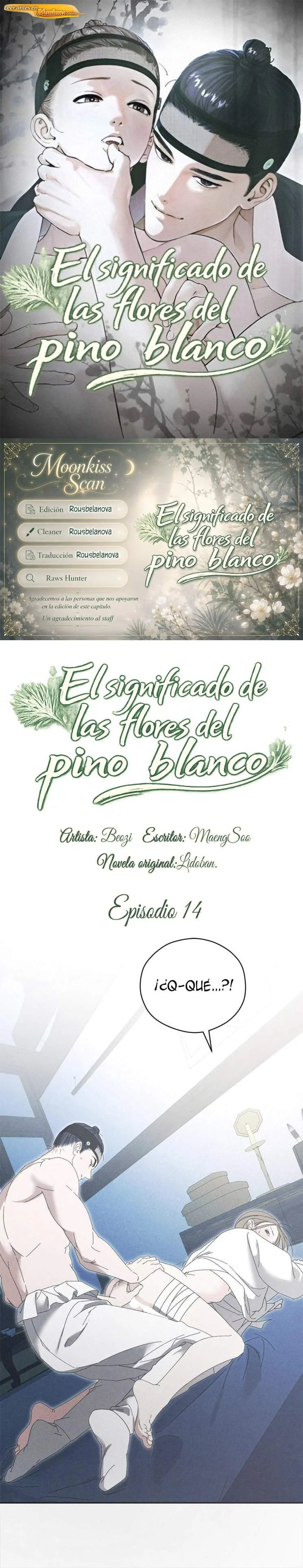 Significado de las flores de Pino blanco Capítulo 14 - página 1