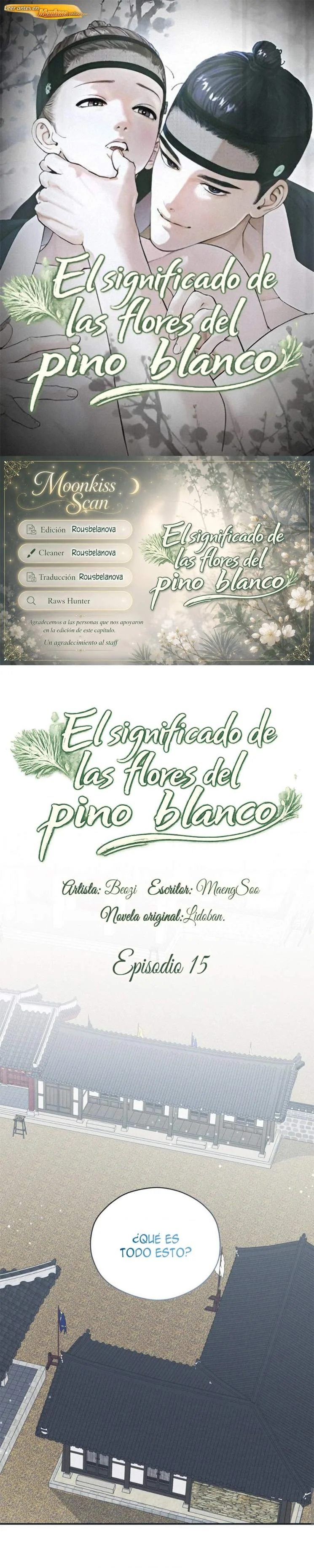 Significado de las flores de Pino blanco Capítulo 15 - página 1