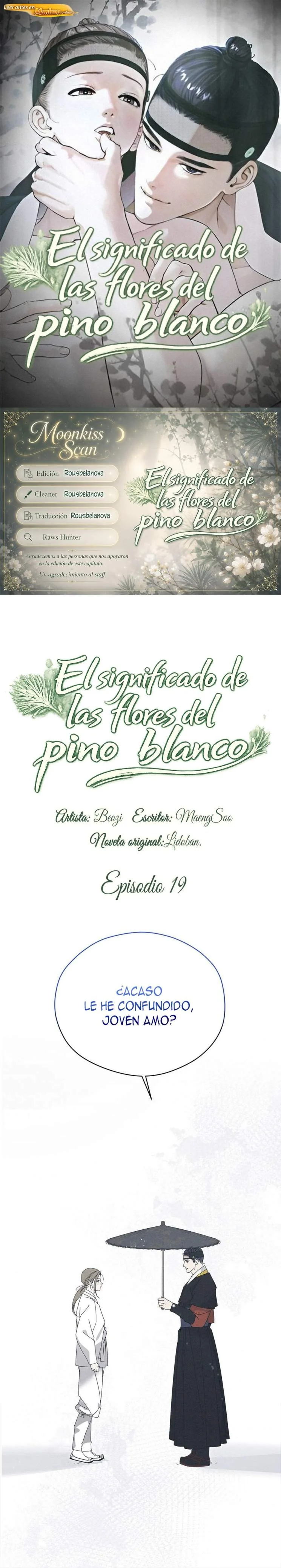 Significado de las flores de Pino blanco Capítulo 19 - página 1