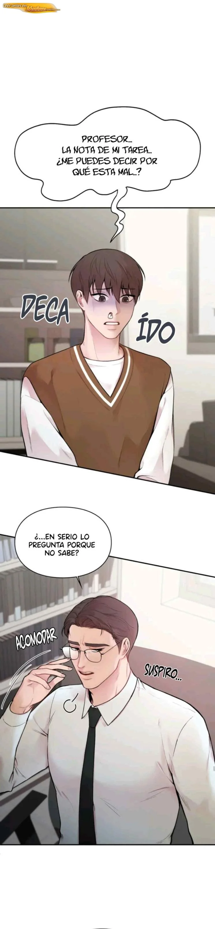 Tan lindo y tan desgraciado Manhwa BL Capítulo 01 - página 38