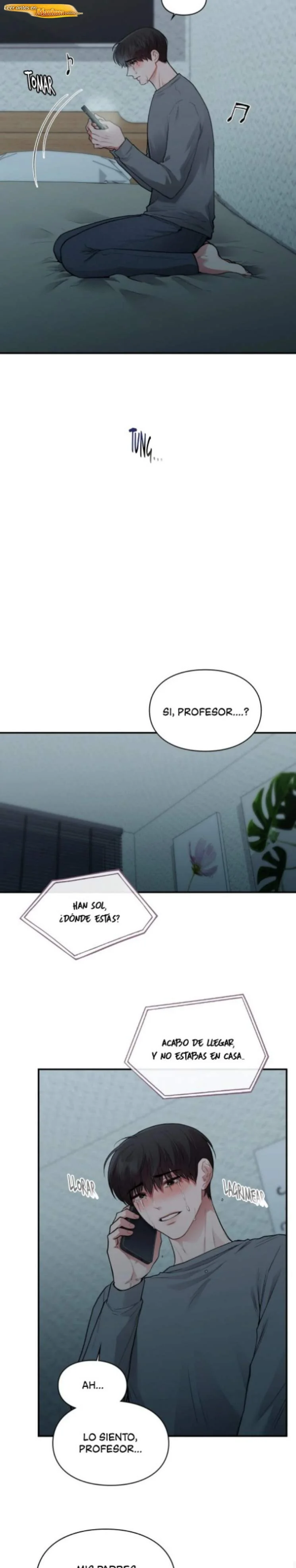 Tan lindo y tan desgraciado Manhwa BL Capítulo 36 - página 3