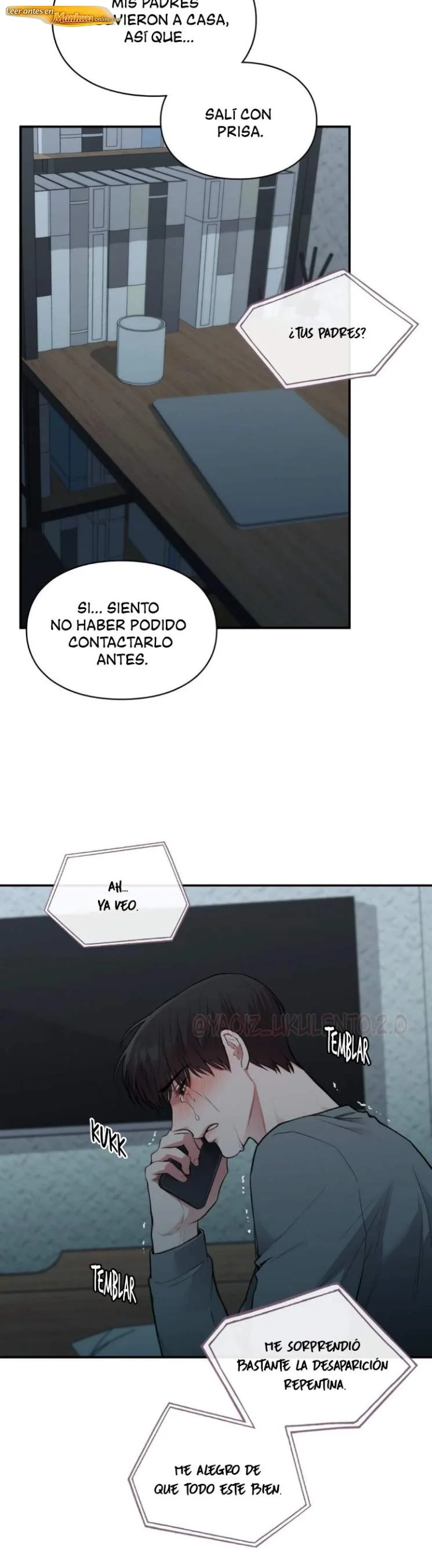 Tan lindo y tan desgraciado Manhwa BL Capítulo 36 - página 4