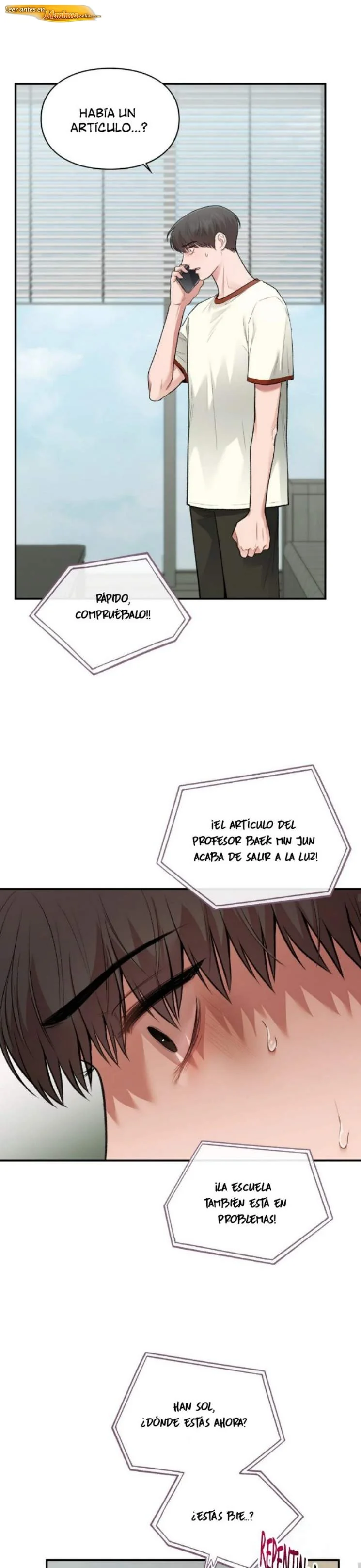 Tan lindo y tan desgraciado Manhwa BL Capítulo 36 - página 13