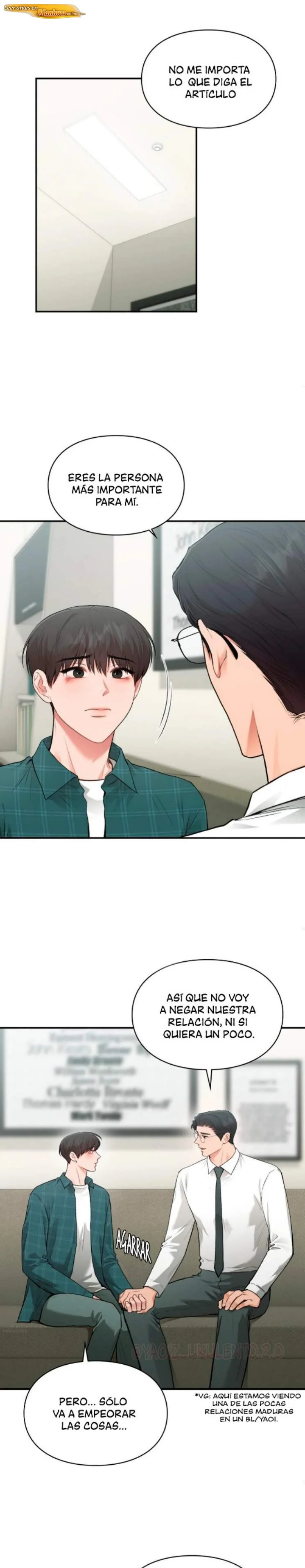 Tan lindo y tan desgraciado Manhwa BL Capítulo 37 - página 1